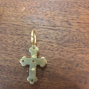 Gold Cross Pendant